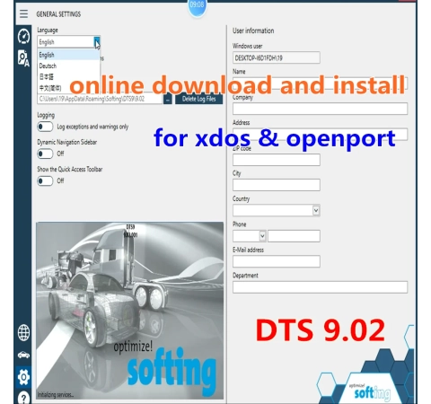 Mới năm 2024! DTS Monaco V9.02 / DTS V8.16 cho MB Star C4 C5 C6 Multiplexer VCI cho Openport Cài đặt và Kích hoạt Trực tuyến Miễn phí