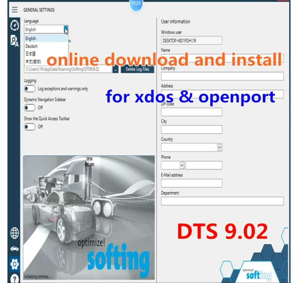 Mới năm 2024! DTS Monaco V9.02 / DTS V8.16 cho MB Star C4 C5 C6 Multiplexer VCI cho Openport Cài đặt và Kích hoạt Trực tuyến Miễn phí